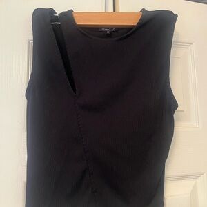 Black Sleeveless Top